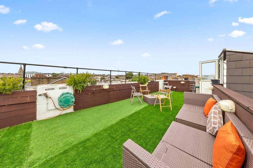Spacious Sleep 11 With Terrace In Earls Court Ec99 Лондон Екстер'єр фото