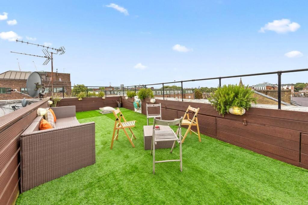 Spacious Sleep 11 With Terrace In Earls Court Ec99 Лондон Екстер'єр фото