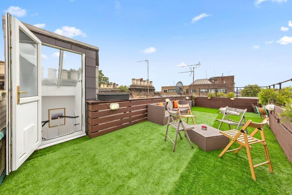 Spacious Sleep 11 With Terrace In Earls Court Ec99 Лондон Екстер'єр фото